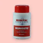 MUNIYAL AYURVEDA MUNIOSTO A Natural Calcium Supplement- 100 Tablets