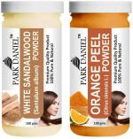 Park Daniel Premium White Sandalwood Powder And Orangepeel Powder, 100 G Each (Combo Of 2) |Hair Care|Dandruff Control hair Powder|Healthy Strong Hair Mask