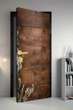 Qth Old Art Dor-5874 Design Door Sticker