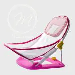 Maanit Pink Baby Bather with Removable Head Support Cushion