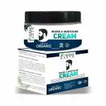 AMAzing EARTH Certified Organic, Styling, Hair Growth Beard and Mustache Cream for Men - 50 gm