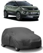 CARNEST Car Cover For Tata Nexon (With Mirror Pockets) (Grey)