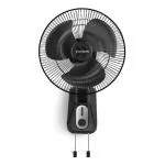 Longway Speedy P1 300 mm/12 Inch Ultra High Speed 3 Blade Anti-Dust Decorative Star Rated Wall Fan | 1 Year Warranty (Black, Pack of 1)