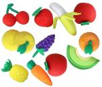 Neel ANeelorted Fruits Shape Eraser Play Set Educational Toy For Kids