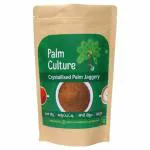 Palm Culture's Crystallised Palm Jaggery - 400 grams Low glycemic index Natural Sweetener Rich in Minerals Karupatti sugar Made with natural ingredients