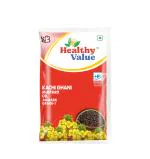 Healthy Value Kachi Ghani Mustard Oil 1 Ltr Pouch