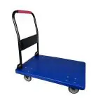 WelBuilt Portable Platform Trolley Cart for Lifting Heavy Weight, (400 KG Blue)