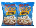 White Pops Gems Makhana Foxnuts Gorgon nut Gluten Free Vegan Snacks Healthy Diet Immunity Booster Snacks Water Lily pops, Gems Makhana or Foxnut Pack of 2 (500 gm)