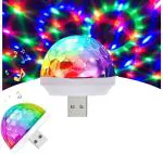 G2L Disco Ball Mobile Phones, LED Small Magic Sound Control DJ Stage Light Colorful NEW SALE Disco Magic LED Sound Control DJ Stage Light Colorful Strobe RGB Lamp Led Light (MULTCOLOR)
