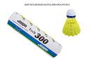 Jaspo Multicolor Tech 300 Nylon Shuttlecock ,pack Of 6