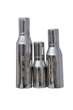 PRAVEENSTEEL Stainless Steel Oil Dispensor's - Pack of 03 (1 Ltr - 750 ml - 500 ml)