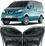Able Dotnet Car Magnetic Sun Shade Curtains 4 Door with Zipper for Nissan EVALIA Set of 6 Pcs
