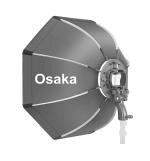 Osaka 35 inches (90cm) Octagonal Softbox with S-Type Bracket Mount with Carrying Case Compatible with All Flash Speedlites