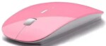 Dezful Wireless Mouse pink Wireless Optical Mouse with Bluetooth (Pink)
