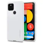 Spigen White Plastic Back Cover For Google Pixel 5