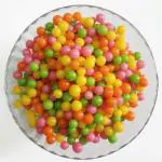 Br Cart Fruit Balls Candy| Mixed Fruit Goli| Colorful Khatti Mithi Goli | Sweet, Sour Candy (200 G)