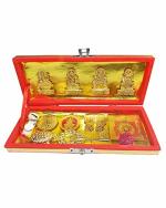 Shubhanjali store Metal Shri Dhan Laxmi Kuber Bhandari (19 x 8 cm)