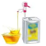 JERUKI Plastic Manual Hand Oil Pump for Oil Extractor and Fuel Transfer for Kitchen | Home and Outdoor Use | Oil Extracter Kitchen Tool | 25*8*5 cm
