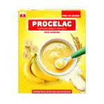 ProToGrow Procelac Fortified Baby Cereal, 300gms, Pack of 1,Rice Banana Milk with Iron Zinc Calcium Selenium and other essential Minerals, Gluten Free Soy Free, All Vegetarian, Suitable for age 6 months plus