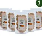 Farmbean Premium Dried Dates 1kg(Pack of 5) | International Omani Dates | Khajoor or Khajur Dry Fruit | Healthy & Nutritious Snack | Rich in Protein & Vitamins | Natural Sweetener | 100% Naturally Dried Dates| Vegan & No Artificial Flavor