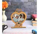 Future Works Photo Frame For Couple Gifts sikh punjabi cute couple photoframe best for Valentine Gifts Love Anniversary Gift table top Photo Frames (bamboo 9 X 7 Inch ecofriendly)