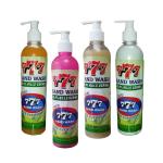 777 Liquid Handwash 500ml Pump 4 Combo | Pink, Orange, Blue, Lime Liquid Hand Wash
