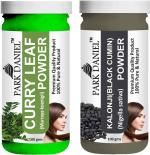 Park Daniel Pure And Natural Curry Leaf Powder And Kalonji Powder, 100 G Each (Combo Of 2) |Hair Care|Dandruff Control hair Powder|Healthy Strong Hair Mask