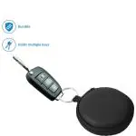 StealODeal Black Round Muitipurpose 2 In 1 Key Chain