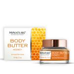 minature Body Butter | Enriched with honey | Formulated with Shea Butter, Cocoa butter, Mango Butter | Non-Greasy Moisturizer Lotion | Vegan Cruelty-Free - 50g (1.7oz)
