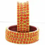 Suprimo Fashion Glass Bangles For Women & Girls Chudi Set (8 bangle) (2.6 Size)