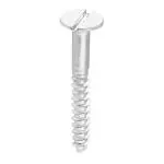 AKS Stainless Steel Contersunk Head Self Tapping Slotted Wood Screw Size 25X8 MM Pack Of 1000 Piece