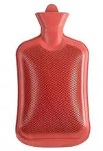 Shopative Premium Classic Rubber Hot Water Bottle, Great For Pain Relief, Hot And Cold Therapy (2 Liters, Multicolor)