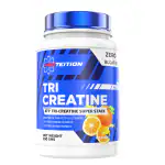 Proteition Elite Tri Creatine | Creatine Monohydrate | ATP Super Stack Creatine (Orange, 250g)