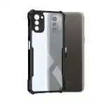 COBERTA Back Cover for Nokia G21 4G Back Cover Case - Black Transparent