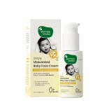 Mother Sparsh Simply Unscented Baby Face Cream with Natural Oatmeal - pH Balanced for Baby's Sensitive Skin, Lightweight & Non-Greasy, Ideal for All Seasons (0-5 Years)