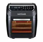 NUTRICOOK 1800 Watts, Digital/One Touch Control Panel Display (12 L, Black, AO112K)