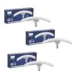 Philips 18 Watts Stellar Bright Curvy Led T-Bulb Base B22,Crystal White (Pack Of 3)