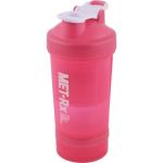 Green Days Plastic Gym Shaker With 3 Compartment - 750 ml (Pink)