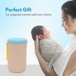 Adore Advanced PRACTO-The Smart Travel Bottle Cleaning Brush Kit & Drying Rack with Storage Case- Blue