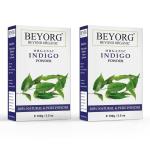 BEYORG Organic Indigo Powder for Anti Dandruff and Hair Growth - 200 g (pack of 2)