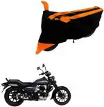 RONISH Waterproof Two Wheeler Cover for Bajaj (Avenger 150 Street, Orange)