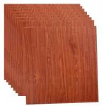 TLISMI 1 Pc PE Foam Classic Wooden Design Wallpaper Peel &Stick Wall Tiles Anti fouling Wall sticker