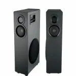 Melbon 3333 125W 2.1 Channel Wired & Wireless Tower Speaker(Black)