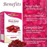 Indo Organic Rose Petal Powder For Skin, Face Pack Mask, Fairness, Tanning, Glowing Skin (100 g)