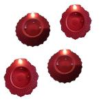 LUANS Traditional Swastik Model & Om Model Diya Set of 6 pcs Gets Lit with Water Box of (10)