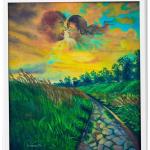 CHANDNI ARTS STUDIO Hand Made Painting For Home Decor