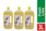 FC-1ST CLEAN Disinfectant Floor & Surface Cleaner Liquid, Citrus - 1 Ltr ( PACK OF 3) | Suitable for All Floor Cleaner Mops | Kills Toughest Germs| For Extra Shines