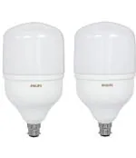 Philips Stellar Bright Base B22 50-Watt Led Bulb (Pack Of 6) (Cool Day Light) (High Wattage, Super Bright, Elegant Design)
