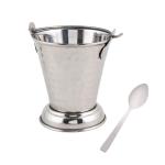 GRETEL GOLD Stainless Steel Serving Bucket & Serving Spoon