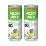 Pokka Ready To Drink Melon Milk Drink, 240 Ml Each (Pack Of 2)